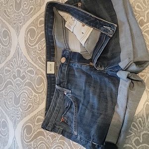 Hudson cuffed jean shorts